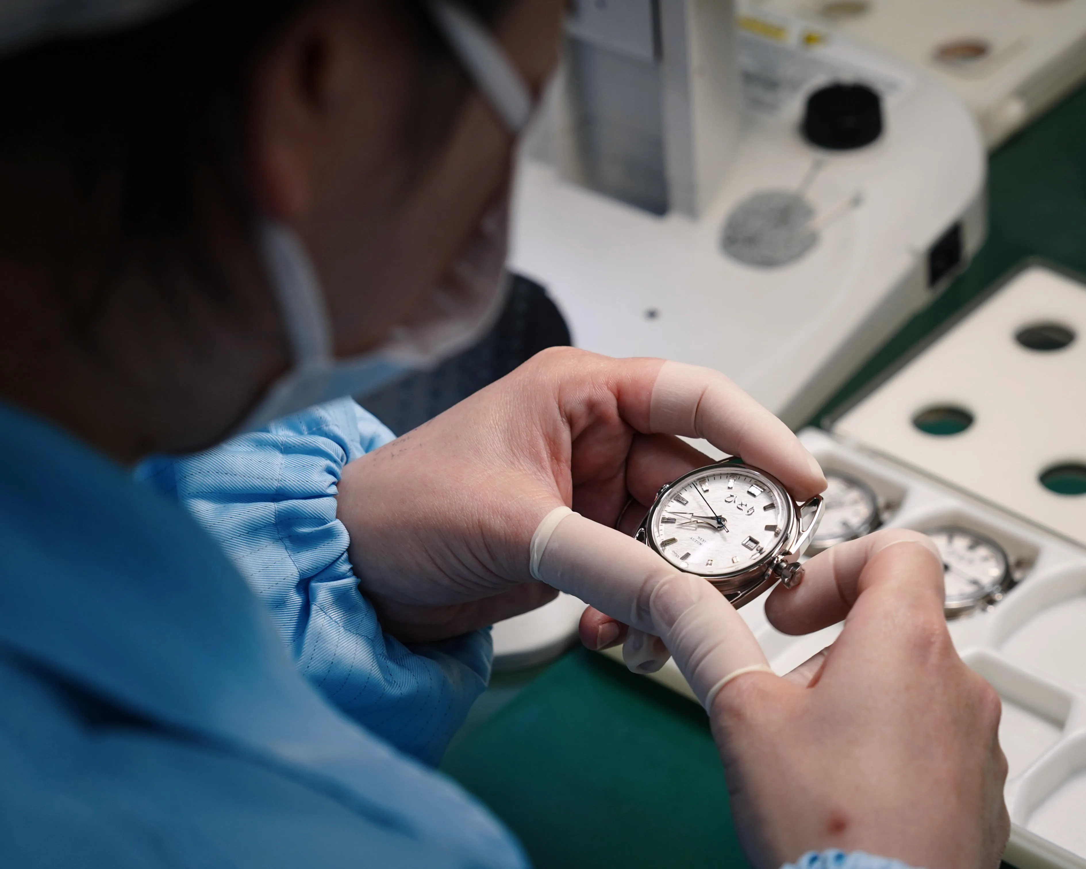 Video of watchmaker working on Nexus