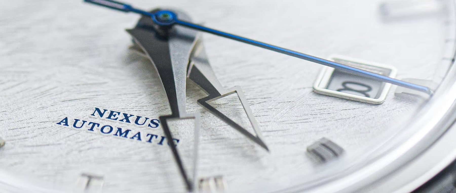 The Sashi Yari hands over the Nexus dial